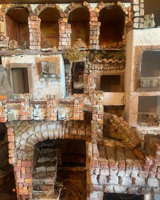 PRESEPE Rudere casale IN POLISTIROLO