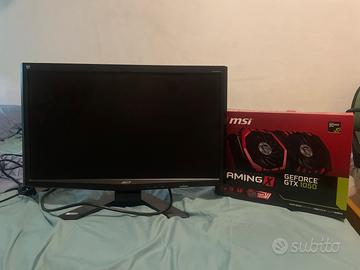monitor + scheda video MSI
