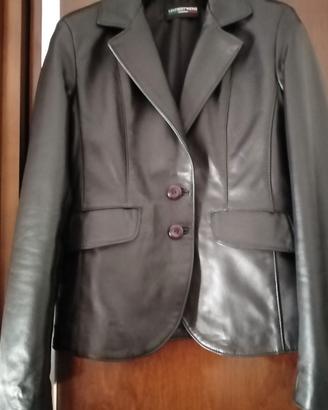 BLAZER DONNA IN VERA PELLE NUOVA