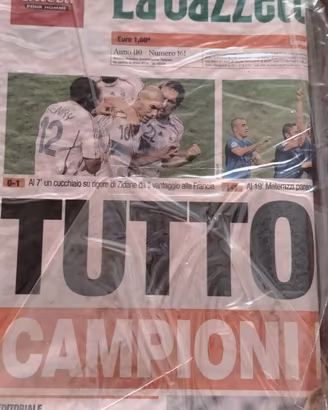 GAZZETTA DELLO SPORT  MONDIALI 2006
