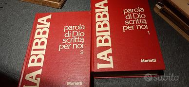Editoria -  La Bibbia 2v. 1980 ( Marietti )