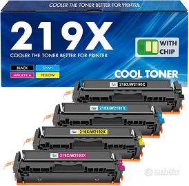 Toner per HP 219X W2190X con CHIP resa 3200 pagine