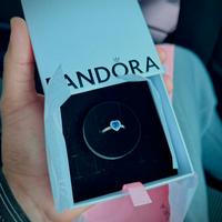 ANELLO PANDORA CUORE BLU