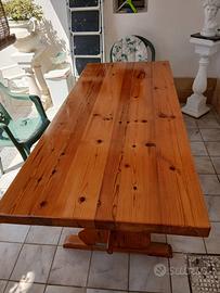 Tavolo con cassapanca
