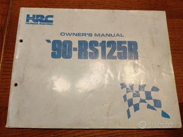 Manuale HRC Honda Racing 90 - RS125R 