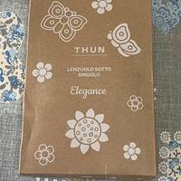 Lenzuolo sotto singolo Thun e federe Thun