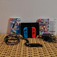 Nintendo Switch+2 giochi