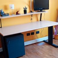 SCRIVANIA UFFICIO CON CASSETTIERA