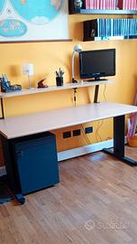 SCRIVANIA UFFICIO CON CASSETTIERA