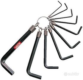 Chiavi esagonali serie 10 pezzi