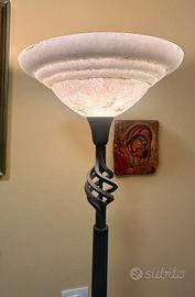 Coppia di lampada piantana