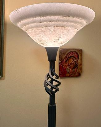 Coppia di lampada piantana