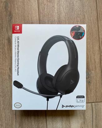 PDP LVL40 Cuffie Gaming Stereo cablate - Switch