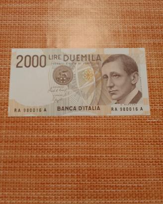banconota da 2000 lire