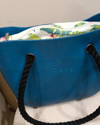 borsa obag standard, colore bluette 
