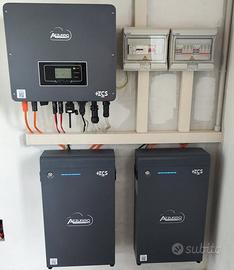 Kit 10kw accumulo litio 6kw impianto Fotovoltaico