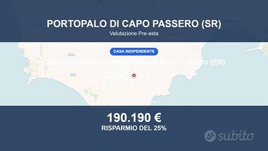 Immobile in asta di 226 m² a Portopalo di Capo Pas