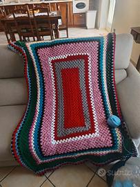 coperta Lana a uncinetto