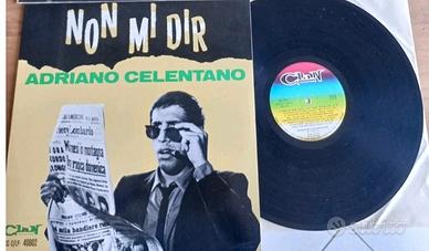 NON MI DIR etichetta NERA 1963 Clan Celentano 