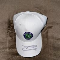 Cappello Wimbledon autografato Jannik Sinner 