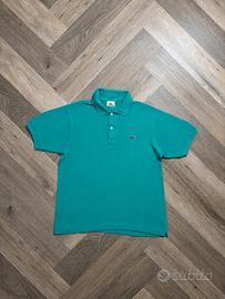 Polo Lacoste uomo verde marino (guarda misure )