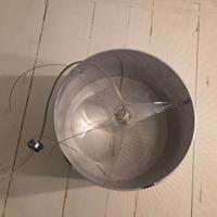 Lampadario sospeso Kartell modello GE argento crom