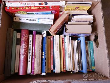 stock libri vari oltre 400 8 scatole porta banane