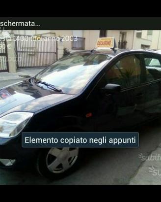 RICAMBI ford fiesta 1.2 benz 16V 03