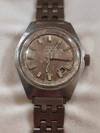ZENITH DEFY AUTOMATIC ANNI 70 CORONA A VITE LOGATA