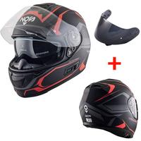 CASCO INTEGRALE MOTO NS7F FIBRA VETRO VISIERA FUME