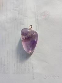ametista ciondolo 