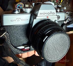 Minolta SRT 100 x  + obbiettivo 135