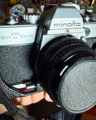 Minolta SRT 100 x  + obbiettivo 135