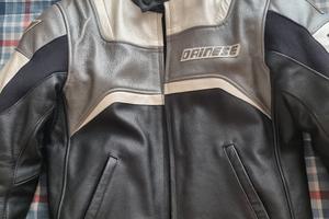 giacca da moto in pelle dainese 