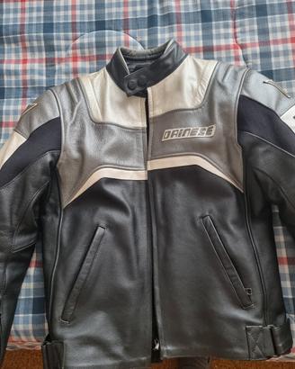 giacca da moto in pelle dainese 