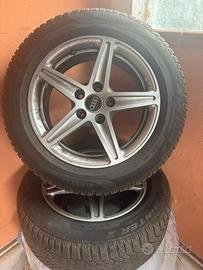 Cerchi Audi con gimme invernali da 16