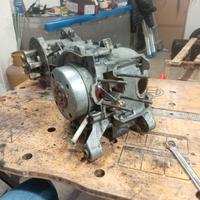 motore piaggio 70 top blu 