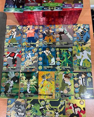 Lotto 23 Carte Collezionabili Ben 10 - Prima Serie