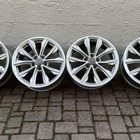 AUDI - Set 4 Cerchi in Lega R17 Silver Originali