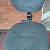 sedia da scrivania con ruote