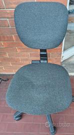 sedia da scrivania con ruote