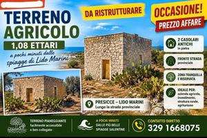 Terreno agricolo posizioneTOP Lido Marini Casolari