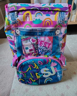 Zaino Scuola Elementare Seven SJ Gang Colorbow