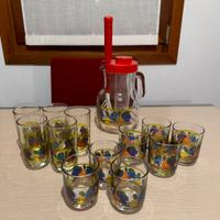 Set brocca e bicchieri vintage by Avir