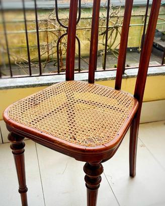 Sedia Thonet n.41 marcata Kohn Fischel
