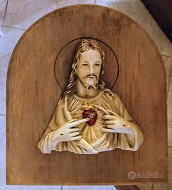Sacra Cuore di Gesù Scultura anni 50 