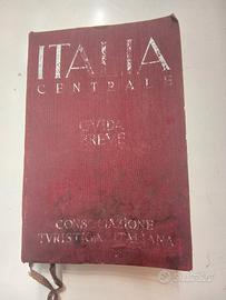 Libro italia centrale vintage hanno 1939