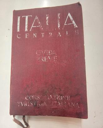 Libro italia centrale vintage hanno 1939