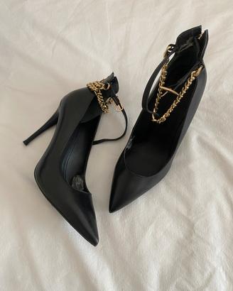 Scarpe con tacco nere Guess