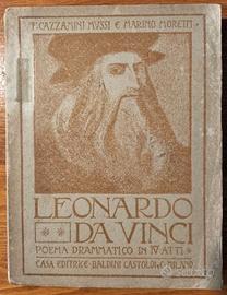 Leonardo da Vinci dramma in 4 atti 1909 teatro ill